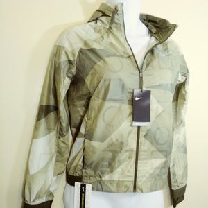 Nike Shield Hooded Running Jacket REFLECTIVE SMALL